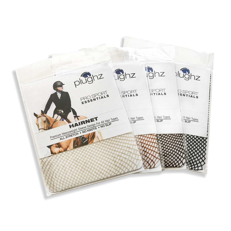 Horse riding hair net