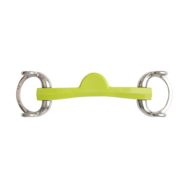 flexible horse bit with port