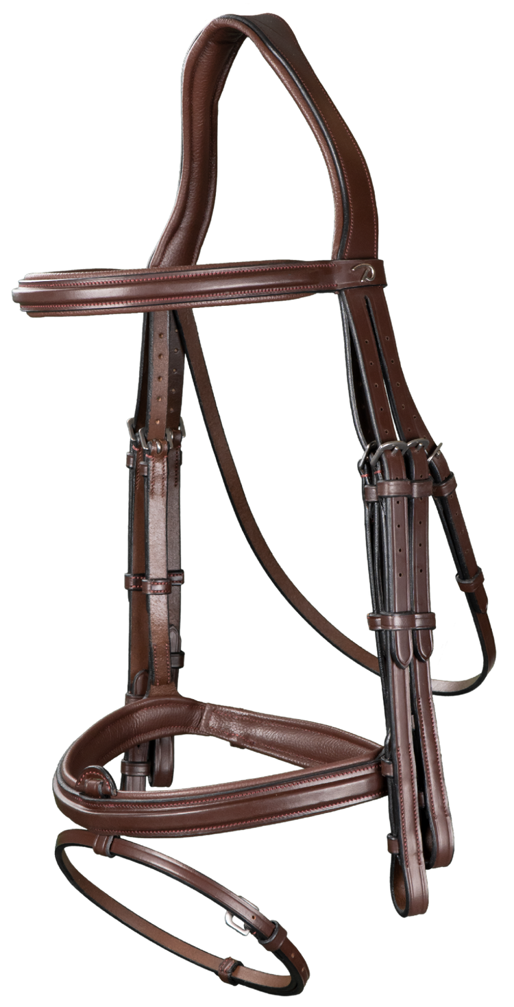 Show jumping double bridle