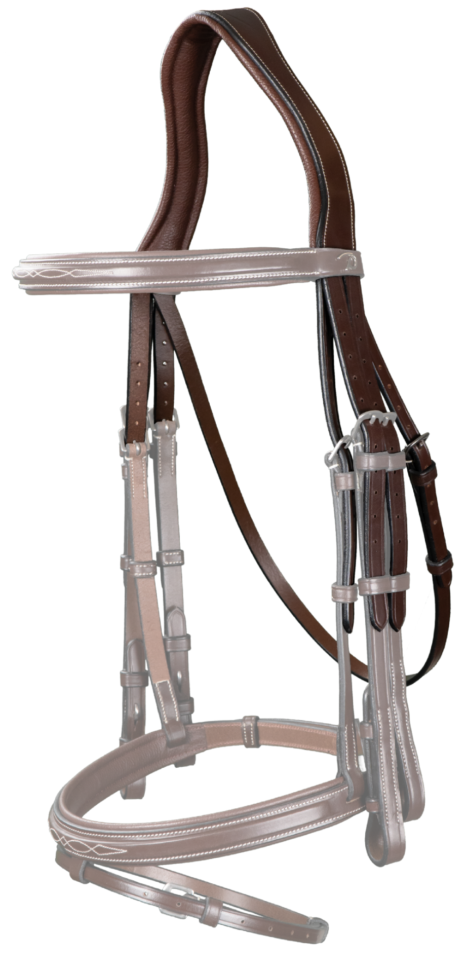 double bridle headpiece