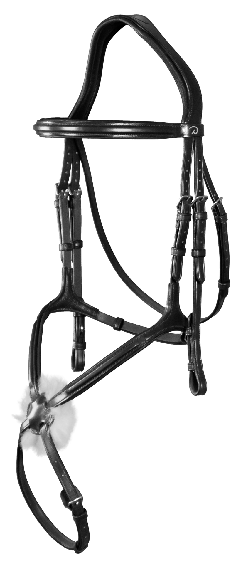 Black figure 8 bridle