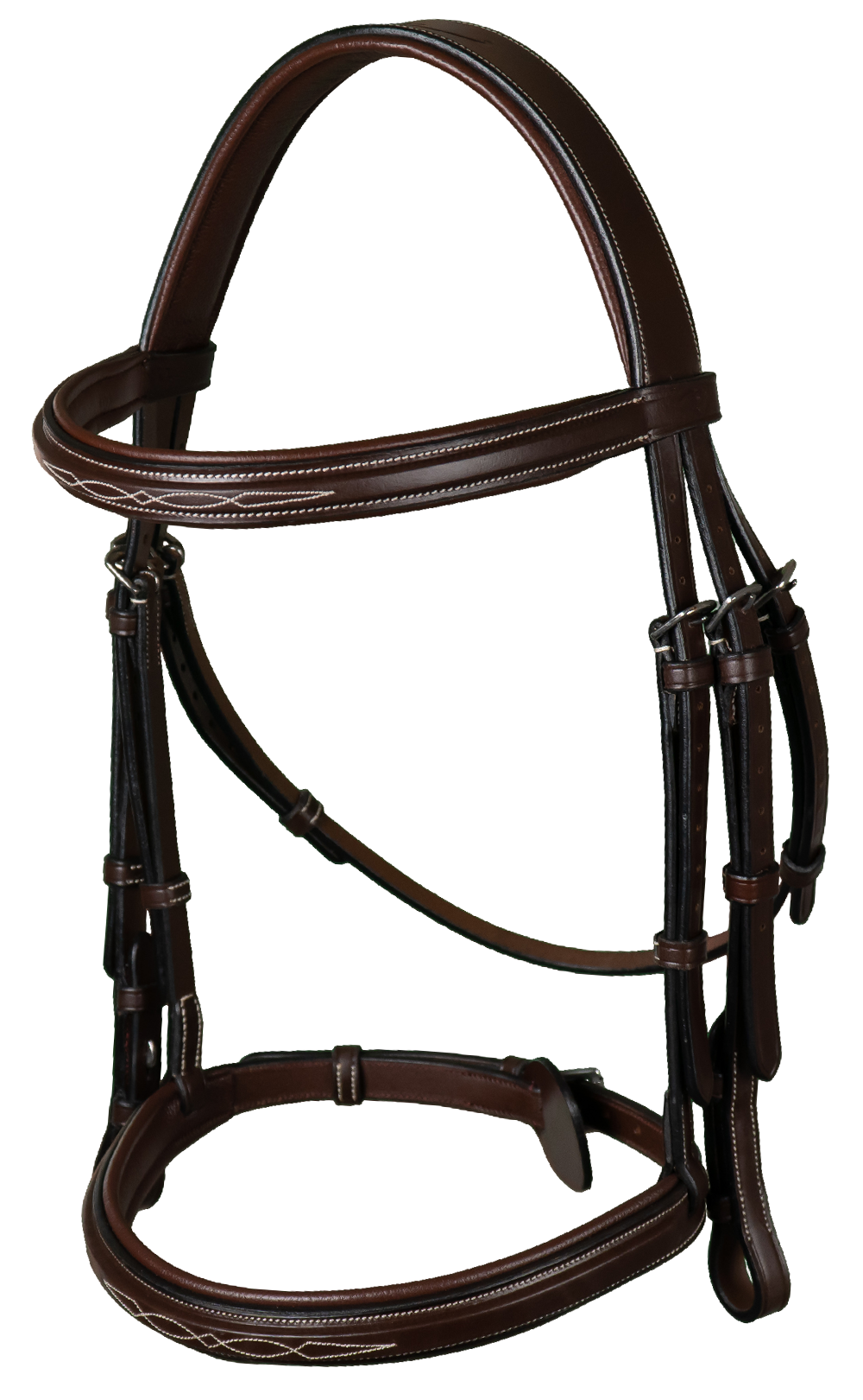 Cavesson Bridle with Fancy Stitch