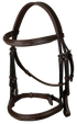 Cavesson Bridle with Fancy Stitch