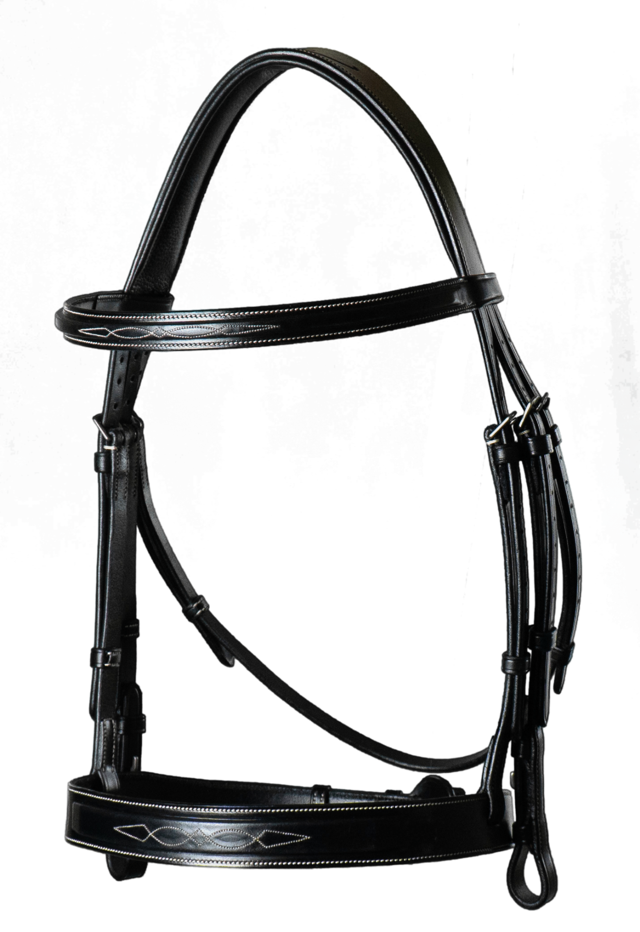 black hunter bridle