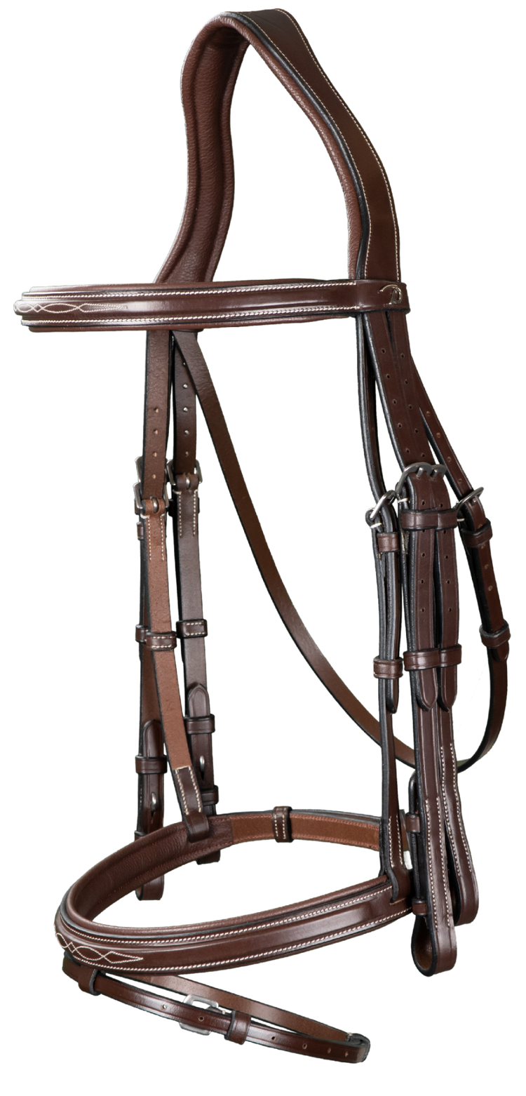 flash noseband double bridle