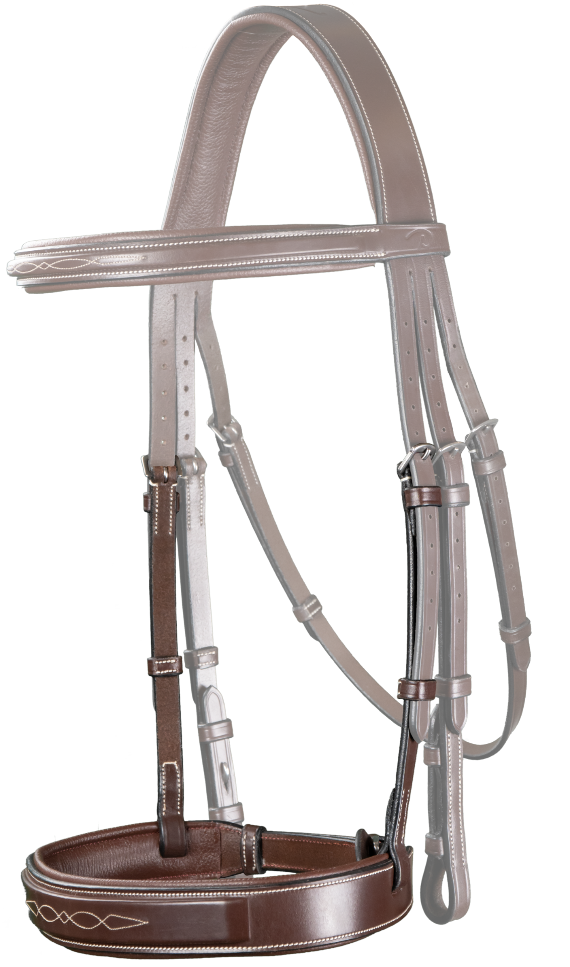 wide hunter noseband