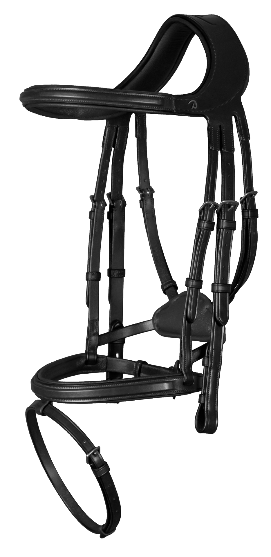 Bridle with very cut back headpiece