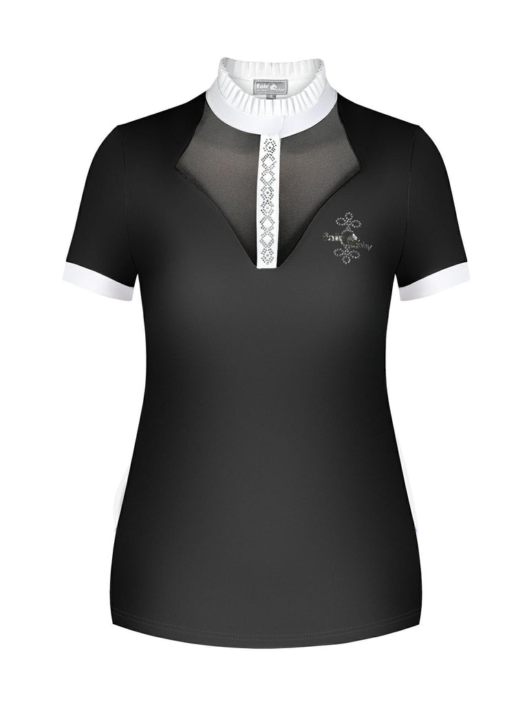 Damen Turnier Shirt schwarz