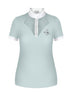 Light blue ladies show shirt