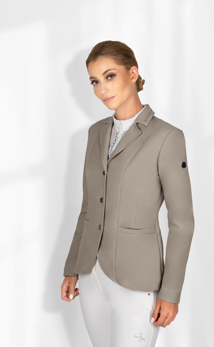 Dark beige ladies competition jacket
