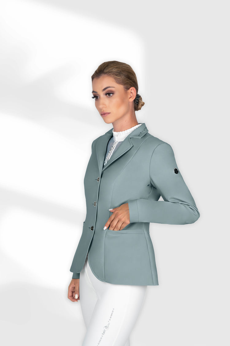 Light blue ladies show jacket