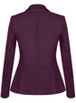 Equestrian show jacket in plum color