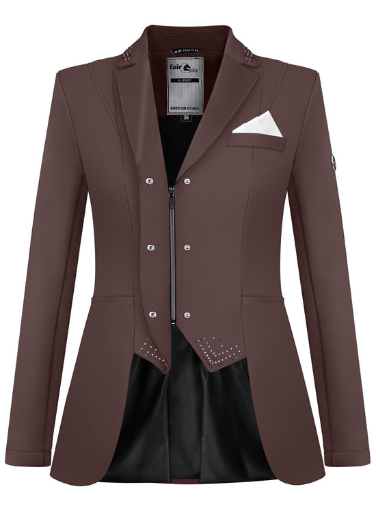 Fair Play Danielle short dressage tailcoat with rhinestones