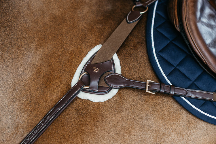 Breastplate with sheepskin protection 