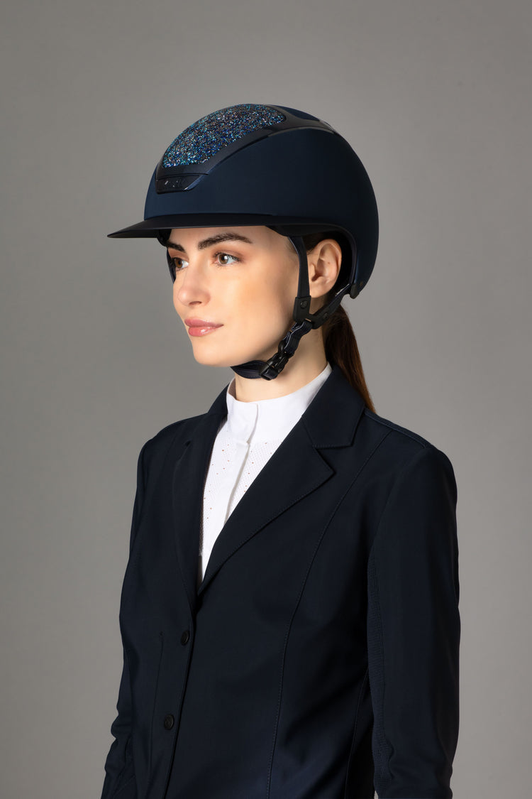 Swarovski Crystal horse riding helmet