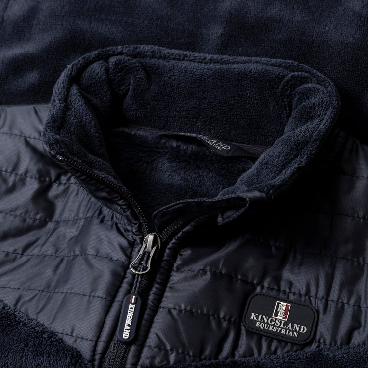 Kingsland equestrian classic teddy fleece jacket