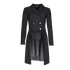 Elegant equestrian show coat with sparkle details black