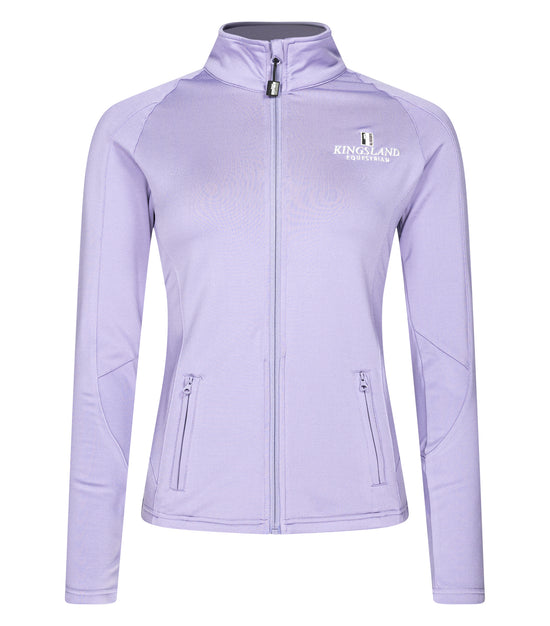 kingsland classic fleece jacket purple