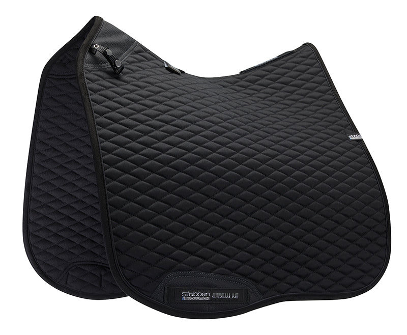 Anatomical saddle pad