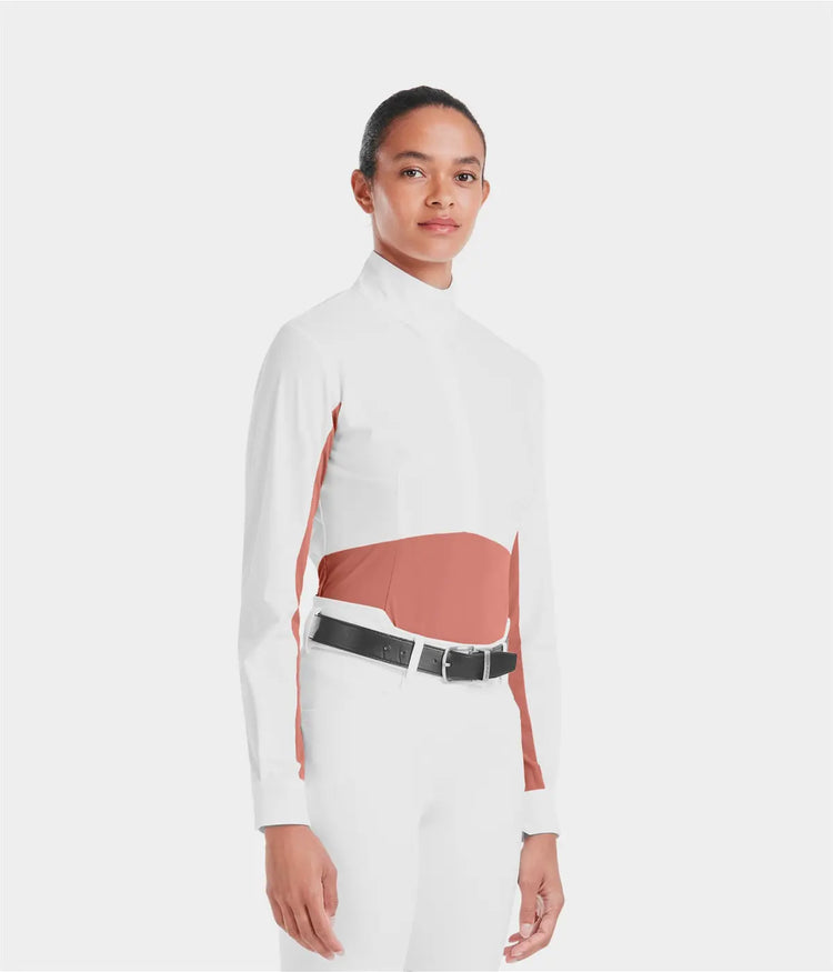 Ergonomic riding shirt