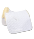 Saddle pad with real lambskin
