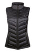 hkm vest basel style jersey nylon breathable insulated riding vest black