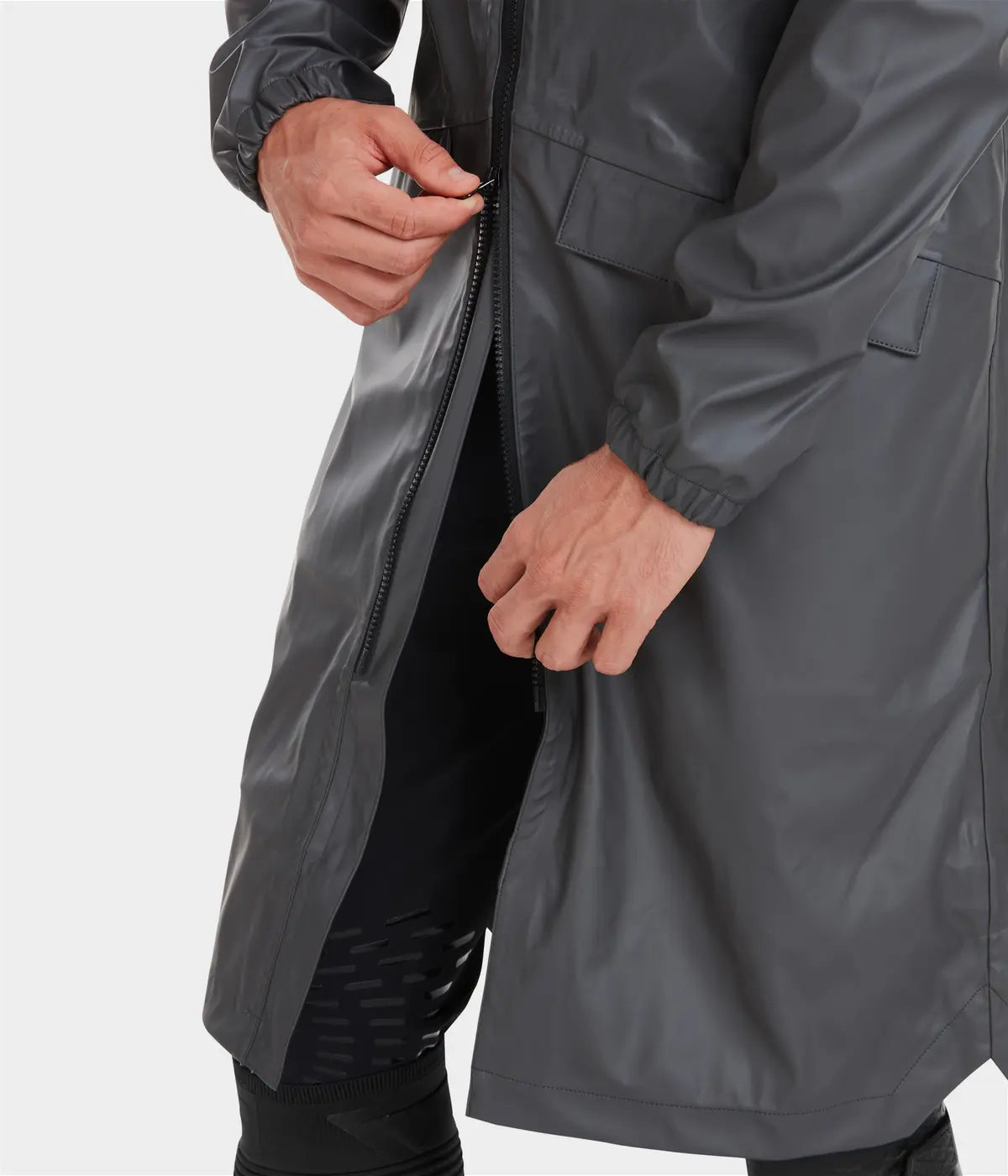 Stretch rain jacket