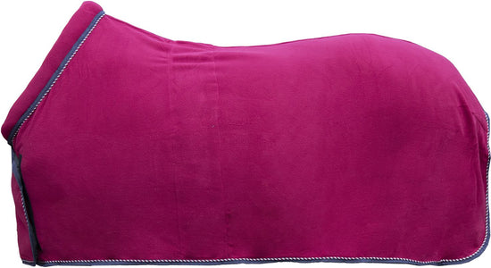 Bordeaux Fleece Cooler Blanket for horses