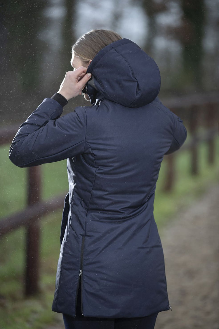 Heated horse riding jacket