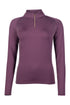 Purple equestrian base layer