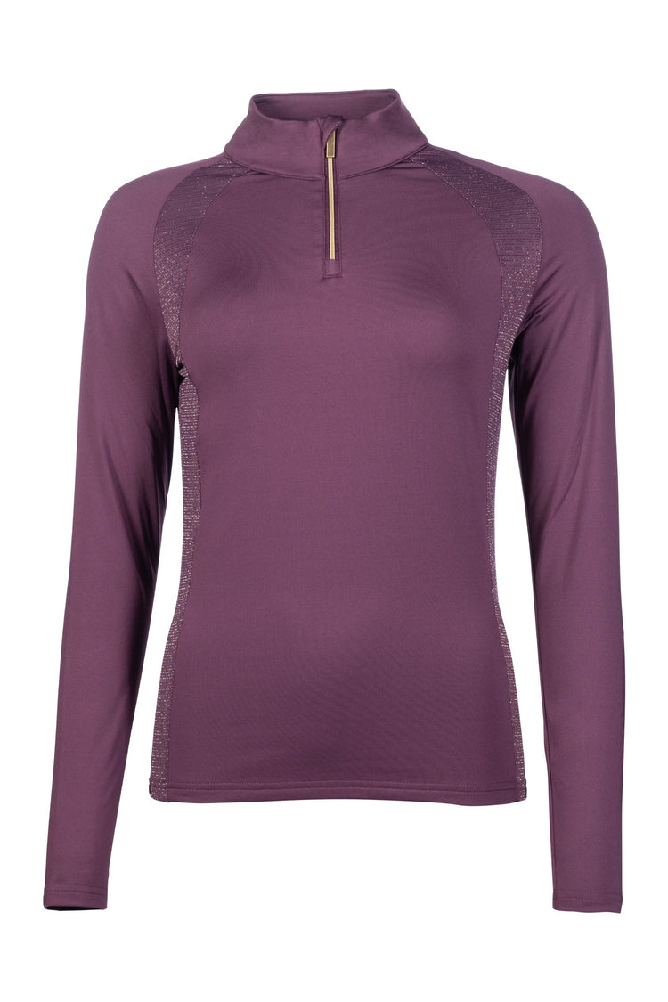Purple equestrian base layer