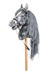 Grey Hobby Horse Toy