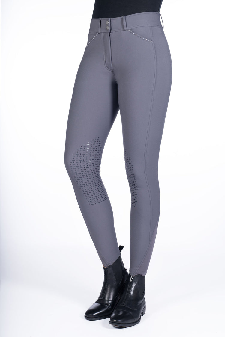 hkm damen reithose kniegrip