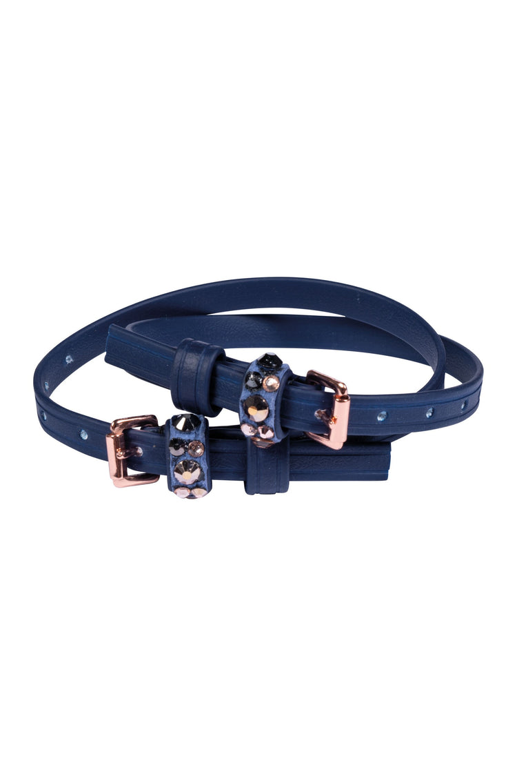 spur straps with crystals