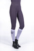 Purple horse riding tights