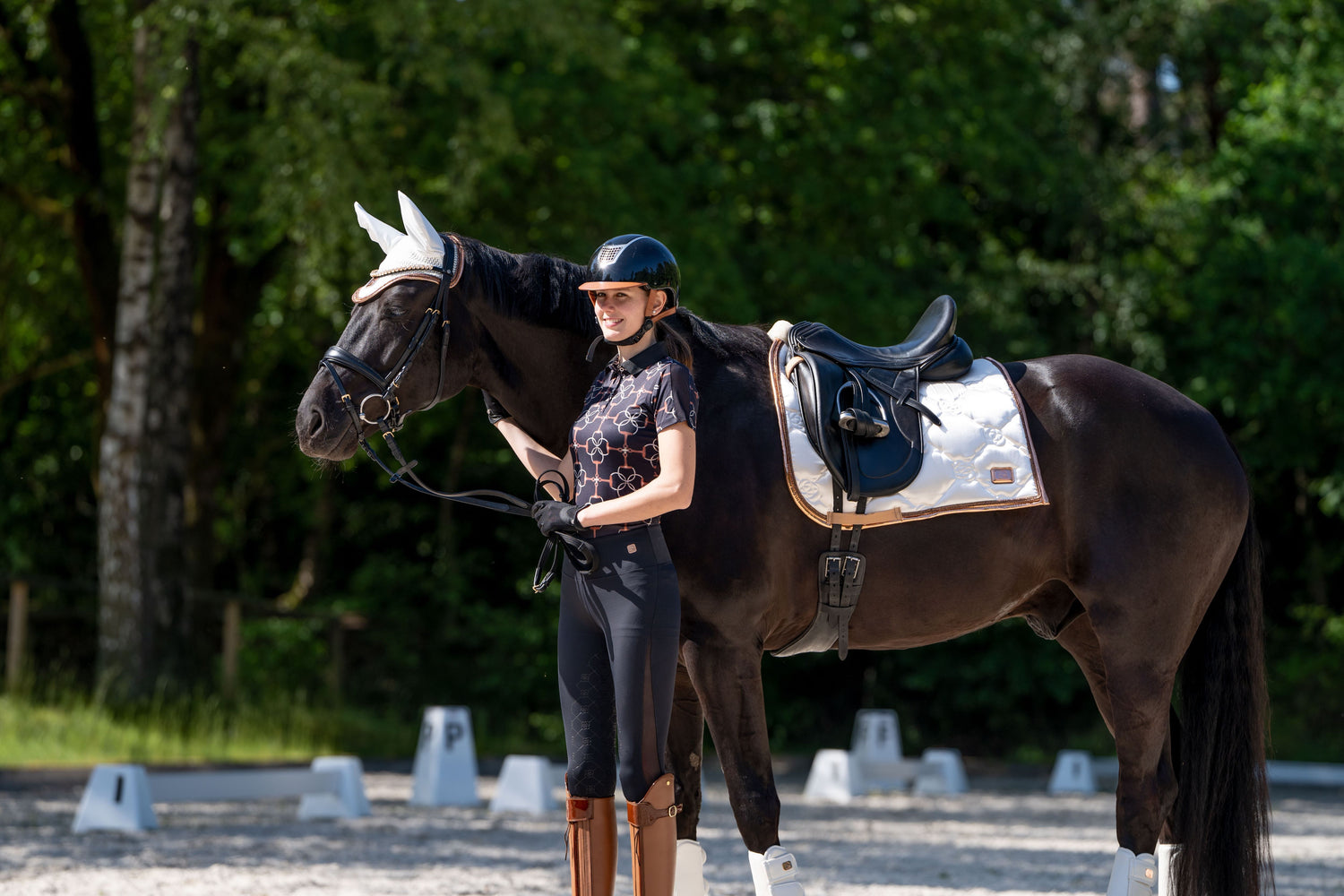 HKM horse riding helmet on sale