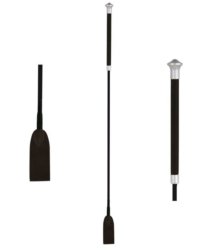 Leather flapper jumping whip