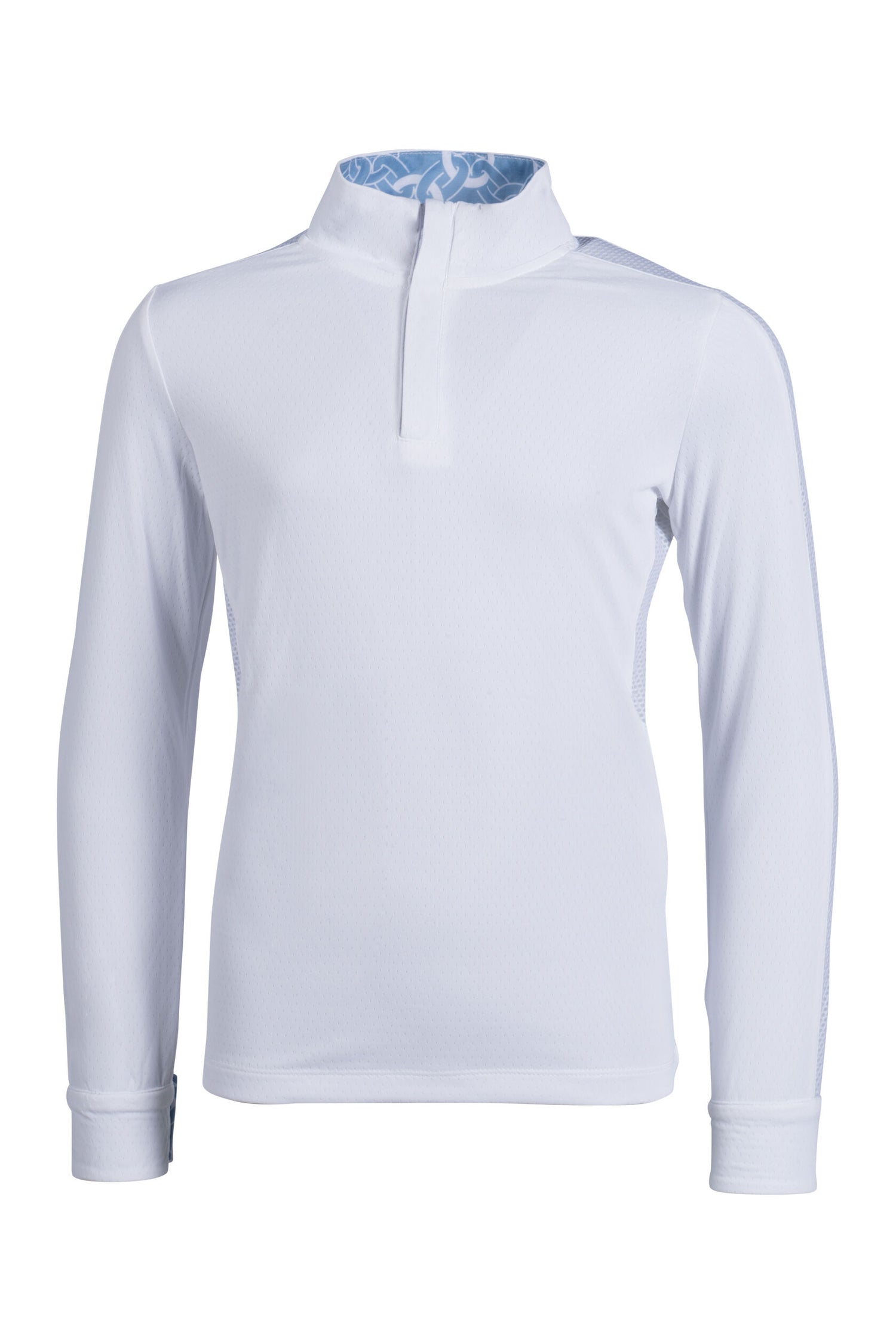Girls long sleeve hunter ring show shirt