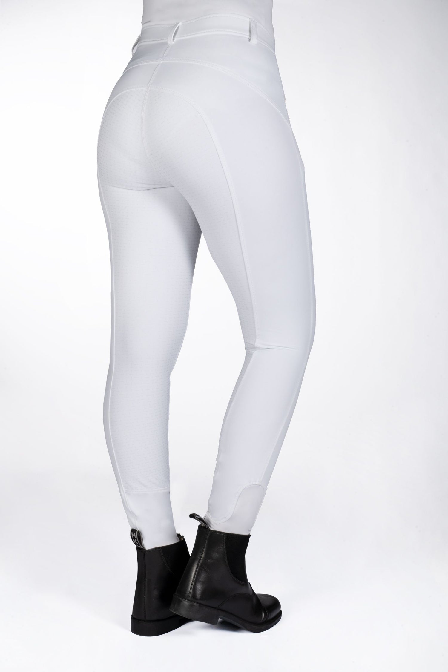 HKM white riding breeches