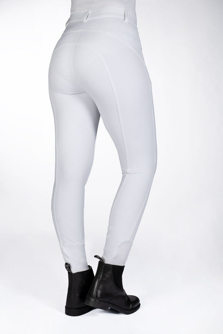 HKM white riding breeches
