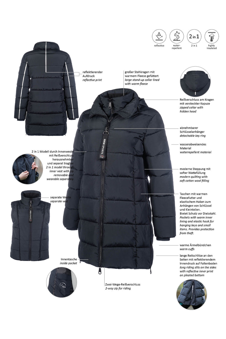 Jacket for dry and wet conditions