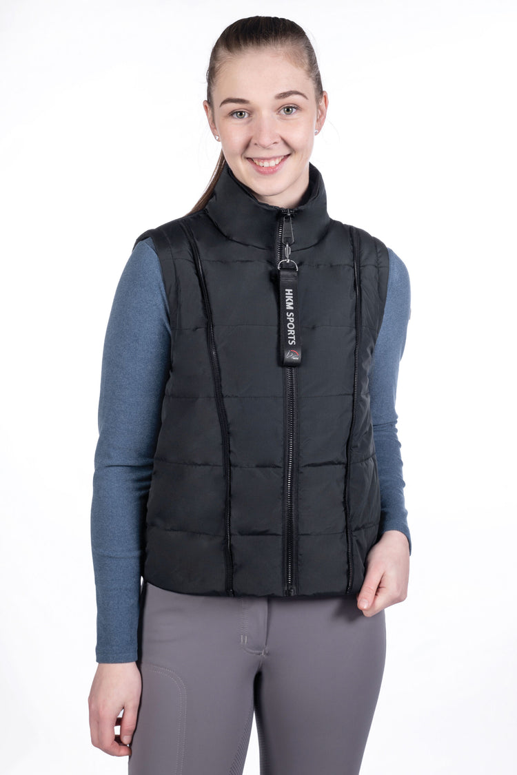 Jacket with zippers