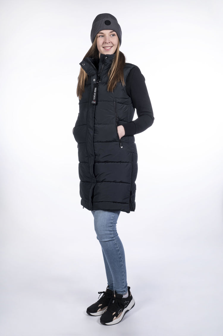 Gilet équestre long
