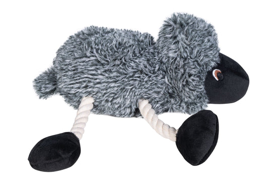Dog toy in shape of sheep