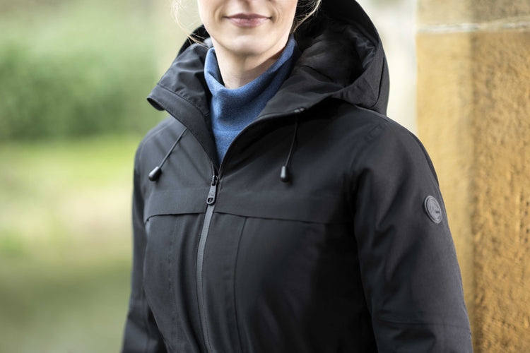 Weatherproof equestrian jacket