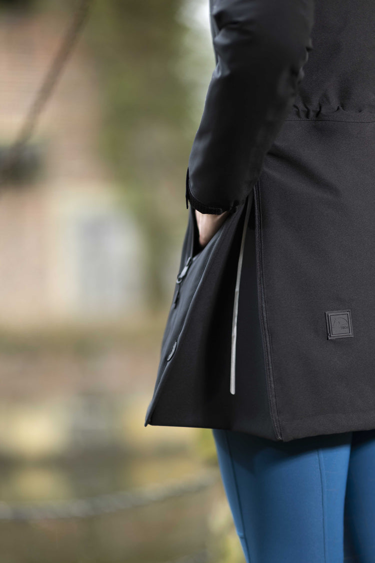 Cozy equestrian outerwear