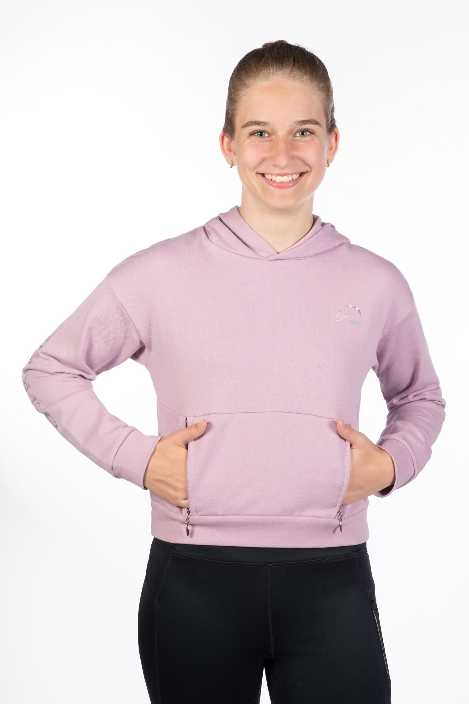 short cut girl hoodie