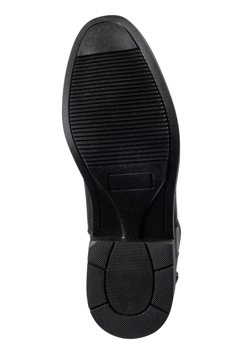 vegan leather riding boots