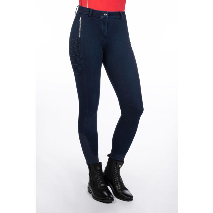 Stretchy denim breeches