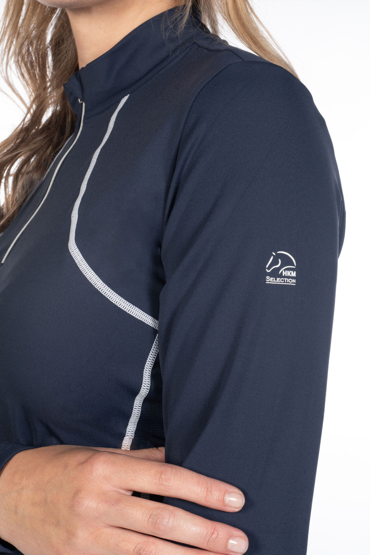 long sleeve equestrian training shirt